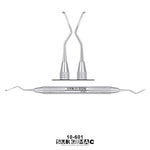 SurgiMac #1 Buccal-Lingual Quetin Furcation Curette, Double-Ended, Stainless Steel, Air series, 1/Pk