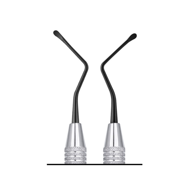 SurgiMac #84 Lucas Curette, Smooth, 2.2mm, Black (TiN), Stainless Steel, Air Series, 1/Pk