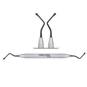 SurgiMac #86 Lucas Curette, Smooth, 2.8mm, Black (TiN), Stainless Steel, Air Series, 1/Pk