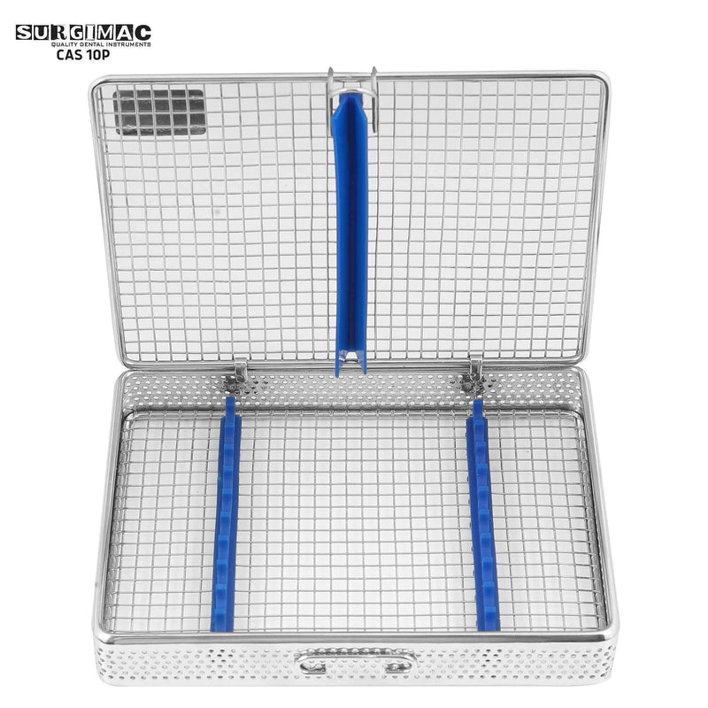 SurgiMac Instruments Cassette, Large, 10 Instruments, Stainless Steel, Eco Series, 1/Pk | SurgiMac Dental Supply