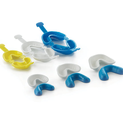 DentiCare Disposable Fluoride Gel Trays, Single (Blue & White)