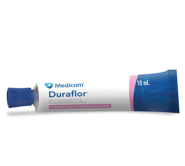 Medicom | Sodium Fluoride Varnish, Bubble Gum, 10mL Tube | 10011-US