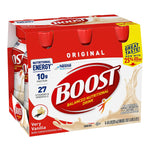 Oral Supplement Boost Original Very Vanilla Flavor Liquid CS/4 04167967466