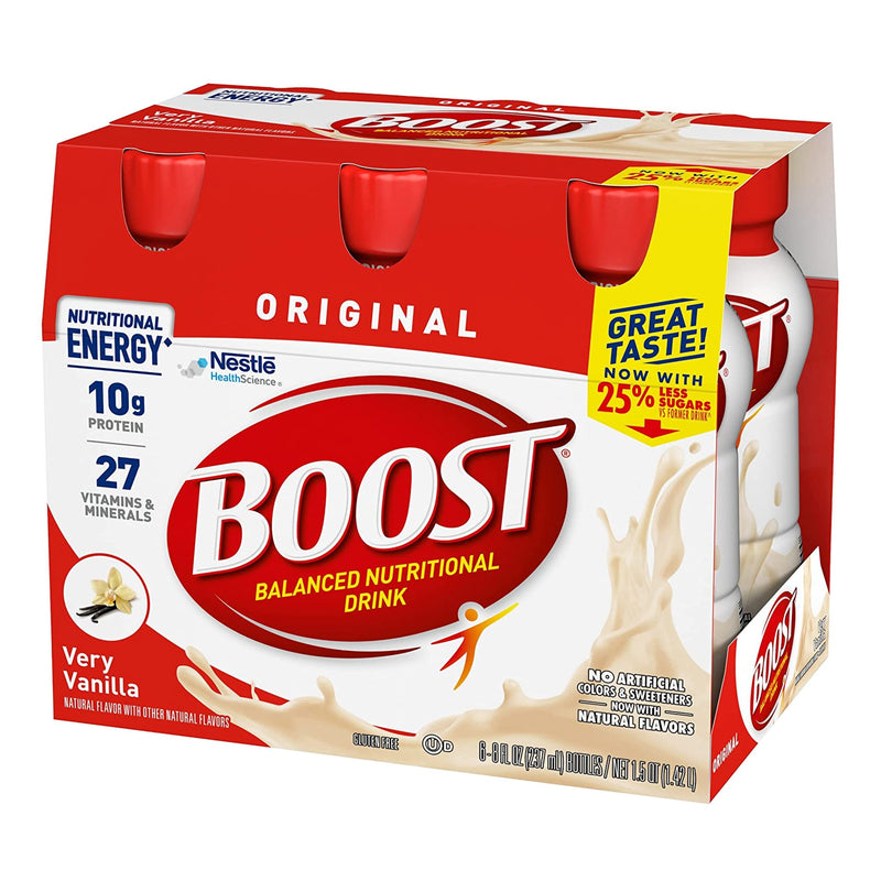 Oral Supplement Boost Original Very Vanilla Flavor Liquid CS/4 04167967466