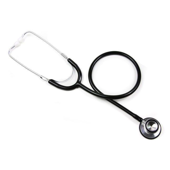 General Exam Stethoscope McKesson Black 1-Tube 22 Inch Tube Double Sided Chestpiece