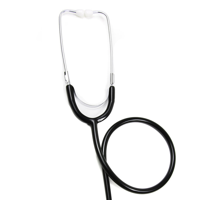 General Exam Stethoscope McKesson Black 1-Tube 22 Inch Tube Double Sided Chestpiece