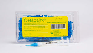 Cetacaine Topical Anesthetic Liquid Delivery Tips, (100/pk) | SurgiMac Dental Supply