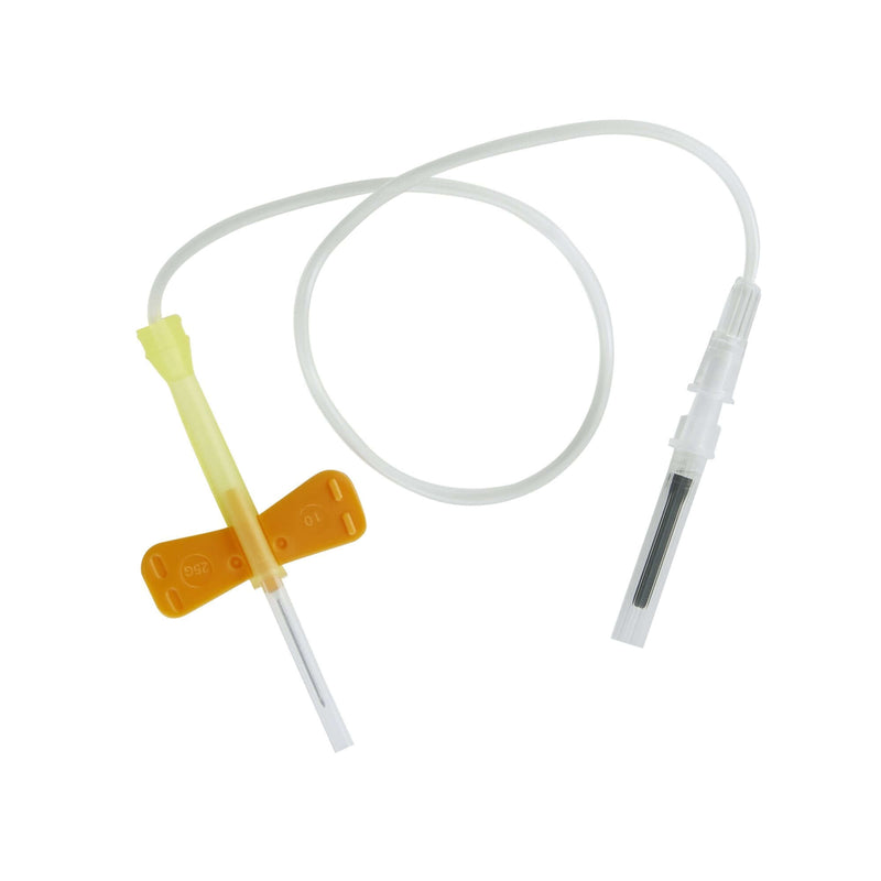 McKesson Prevent G Blood Collection Set 25 Gauge 3/4 Inch Needle Length Safety Needle 12 Inch Tubing Sterile | SurgiMac Dental Supply