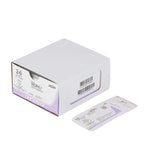 Coated Vicryl™ Polyglactin 910 PS-2 3/8 Circle Precision Reverse Cutting Needle Size 2-0 Braided | SurgiMac Dental Supply