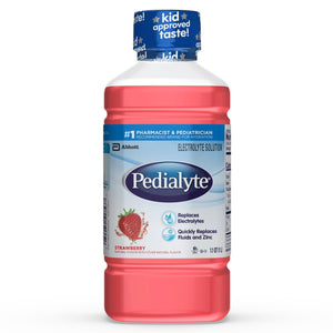 Oral Electrolyte Solution Pedialyte Classic Strawberry Flavor Electrolyte 53983-1