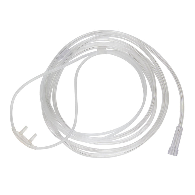 Nasal Cannula McKesson Pediatric Curved Prongs 7 Foot Tubing Low Flow Rate