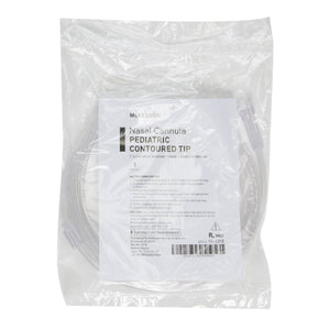 Nasal Cannula McKesson Pediatric Curved Prongs 7 Foot Tubing Low Flow Rate