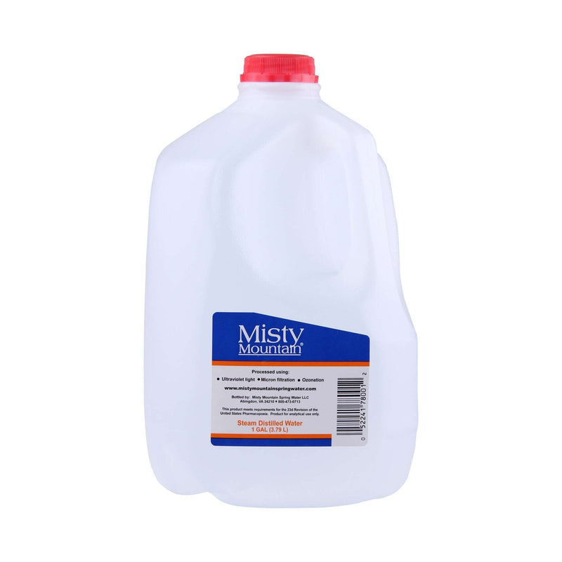 Distilled Water Misty Mountain® Plastic Container 1 gal. | SurgiMac Dental Supply