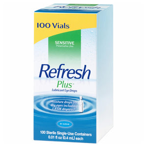 Refresh Plus Eye Drops, 100 ct./0.01 fl. oz. 16027