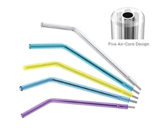 TruTip Disposable Air/Water Syringe Tips, Assorted, 150/Pk.