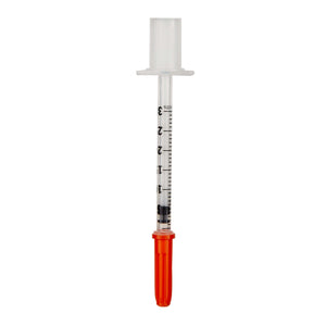 BD Ultra-Fine Insulin Syringe 0.3 mL 31 Gauge 5/16 Inch Needle Non-Safety Design | SurgiMac Dental Supply