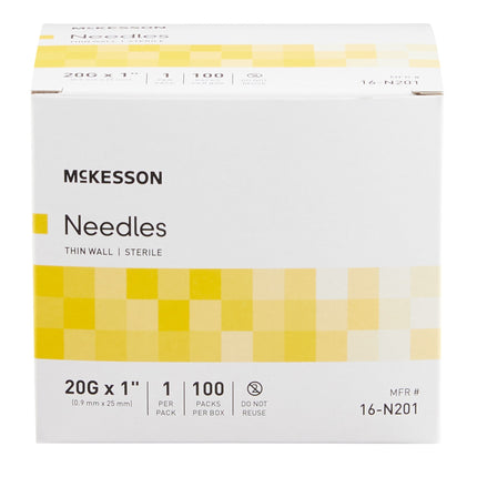 Hypodermic Needle Without Safety Case of 1000 by McKesson