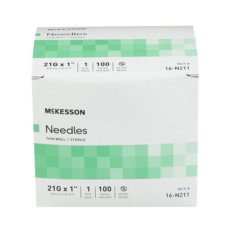 Hypodermic Needle Without Safety Case of 1000 by McKesson 16-N211