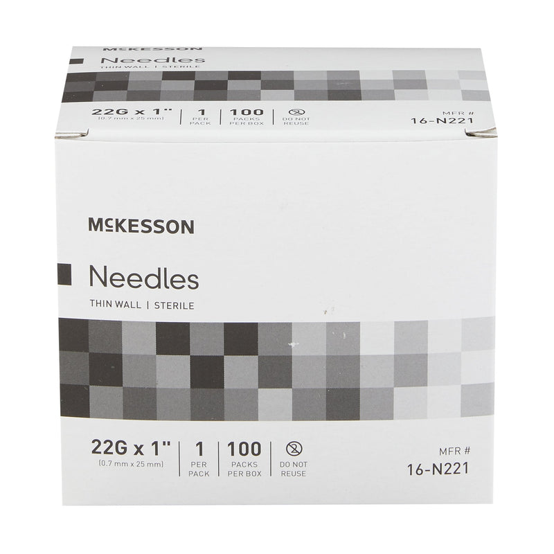 Hypodermic Needle Without Safety Case of 1000 by McKesson 16-N221