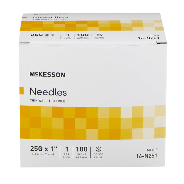 McKesson | Hypodermic Needle Without Safety box of 100 by McKesson | 16-N181-1