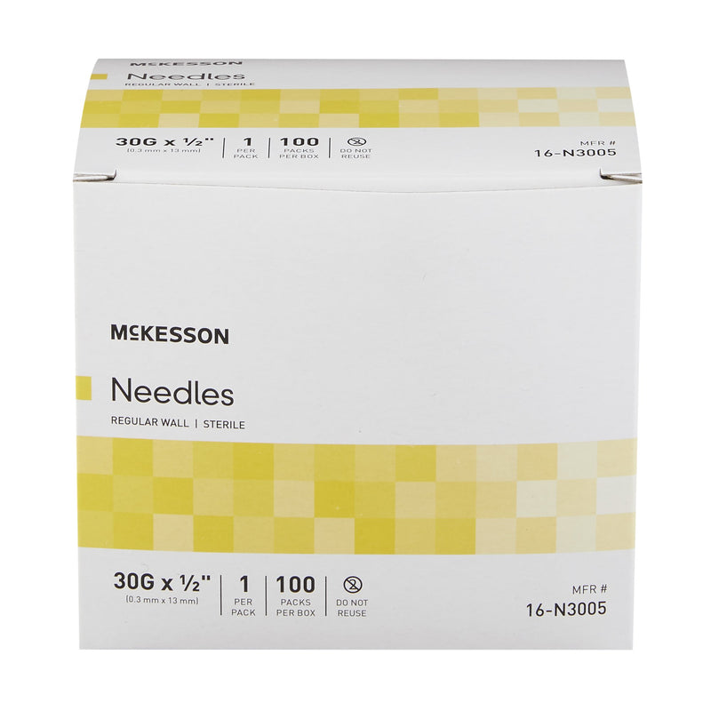 Hypodermic Needle Without Safety box of 100 by McKesson 16-N181-1