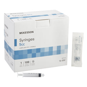 General Purpose Syringe Luer Lock Tip Without Safety by McKesson 16-S5C