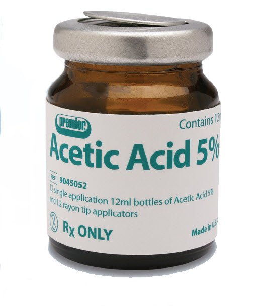 Premier Dental | Premier Acetic Acid 5% Liquid, 12 mL Bottle, 12/Box | 9045052