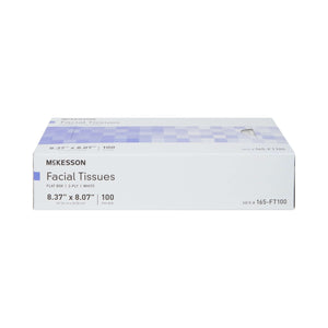 Facial Tissue McKesson White 8.37 X 8.07 Inch 100 Count | SurgiMac Dental Supply