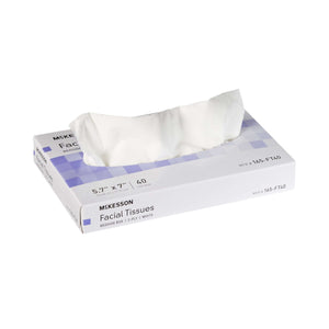 Facial Tissue McKesson White 5-7/10 X 7 Inch 40 Count | SurgiMac Dental Supply