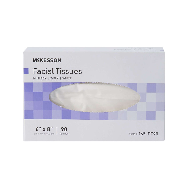 Facial Tissue McKesson White 6 X 8 Inch 90 Count | SurgiMac Dental Supply