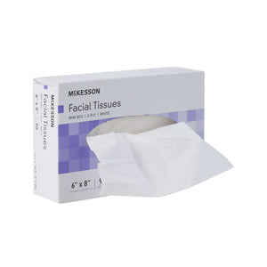 Facial Tissue McKesson White 6 X 8 Inch 90 Count | SurgiMac Dental Supply