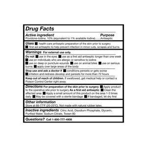 Skin Prep Solution McKesson Flip-Top Bottle 10% Strength Povidone-Iodine NonSterile | SurgiMac Dental Supply