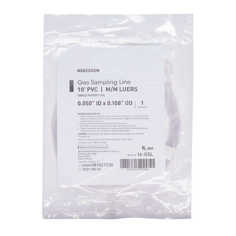 Gas Sampling Line McKesson | SurgiMac Dental Supply