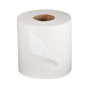 Toilet Tissue McKesson Premium White 2-Ply Standard Size Cored Roll 500 Sheets 4 X 4-1/2 Inch | SurgiMac Dental Supply