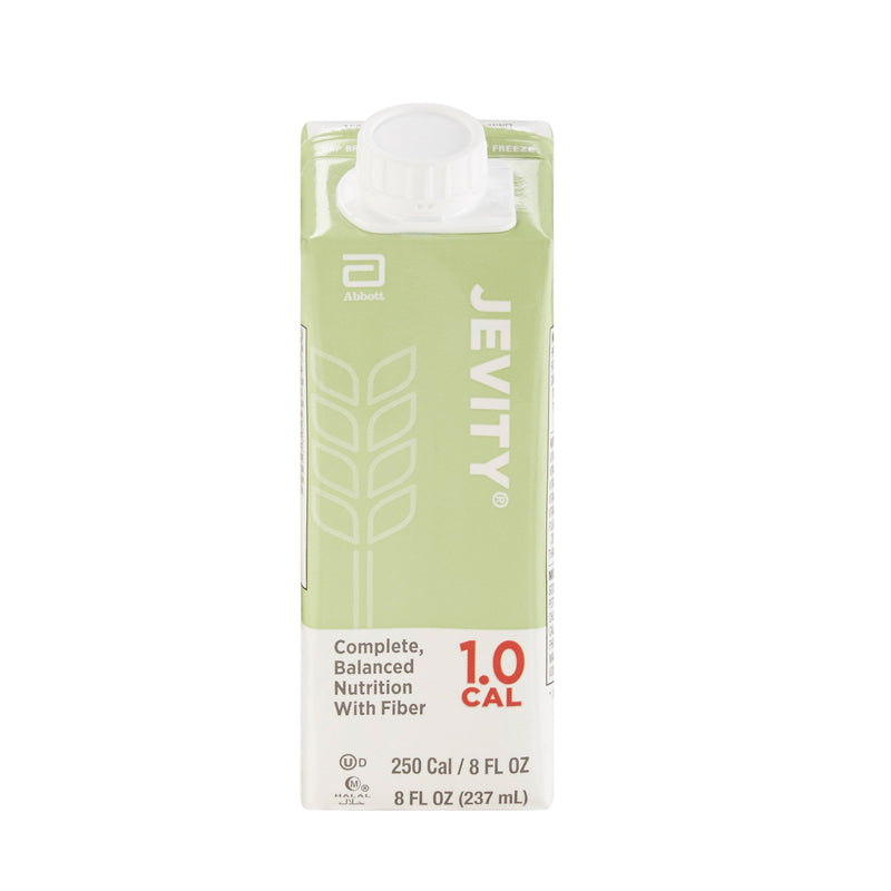 Tube Feeding Formula Jevity 1.0 Cal with Fiber Unflavored Liquid 8 oz. Reclosable Carton 64759