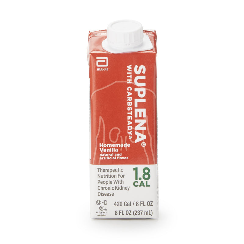Oral Supplement Suplena With Carbsteady Vanilla Flavor Liquid Reclosable Carton 64832-1