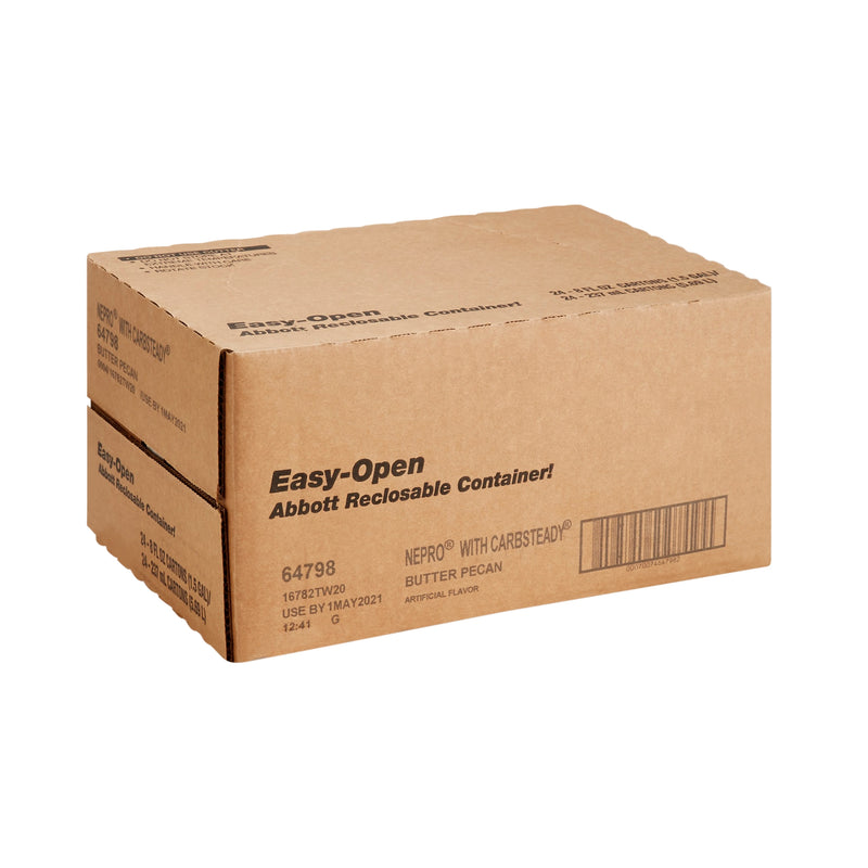 Oral Supplement Nepro with Carbsteady Butter Pecan Flavor Liquid 8 oz. Reclosable Carton 64798