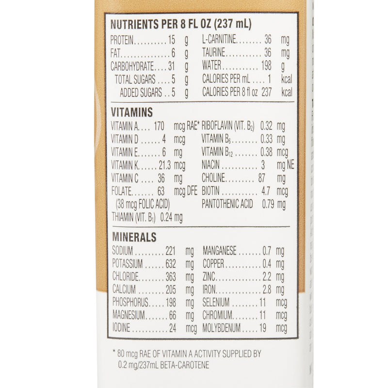 Oral Supplement Promote Vanilla Flavor Liquid 64834-1