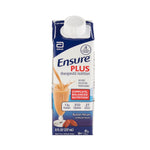 Oral Supplement Ensure Plus Therapeutic Nutrition Butter Pecan Flavor Liquid 8 oz. Reclosable Carton 64909