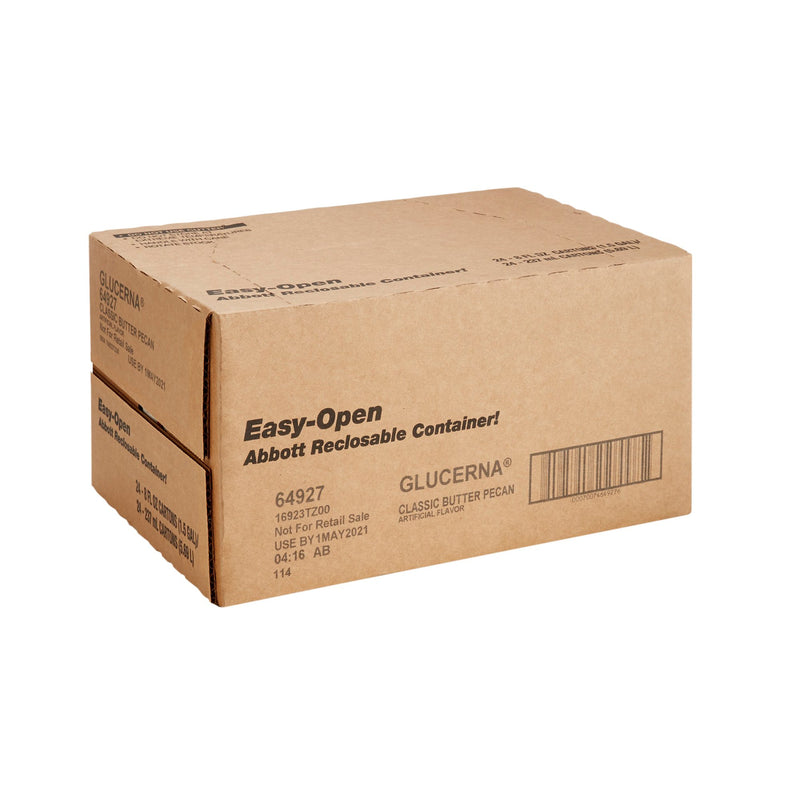 Oral Supplement Glucerna Therapeutic Nutrition Shake Butter Pecan Flavor Liquid CS/24 64927