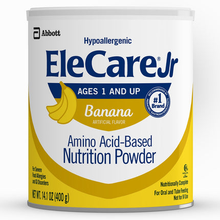 Pediatric Oral Supplement EleCare Jr Can Powder Amino Acid Protein Maldigestion CS/6