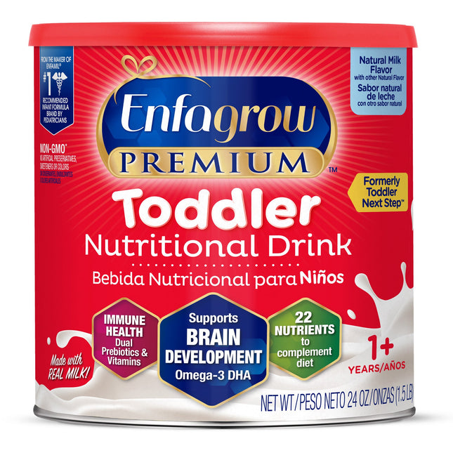 Mead Johnson | Pediatric Oral Supplement Enfagrow Premium Toddler Can Powder Milk-Based | 167206