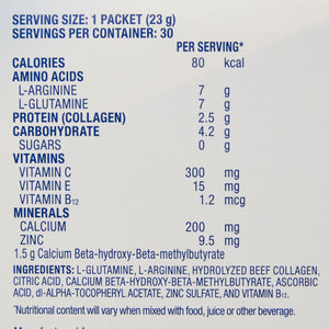 Oral Supplement Juven Unflavored Powder 66686-1