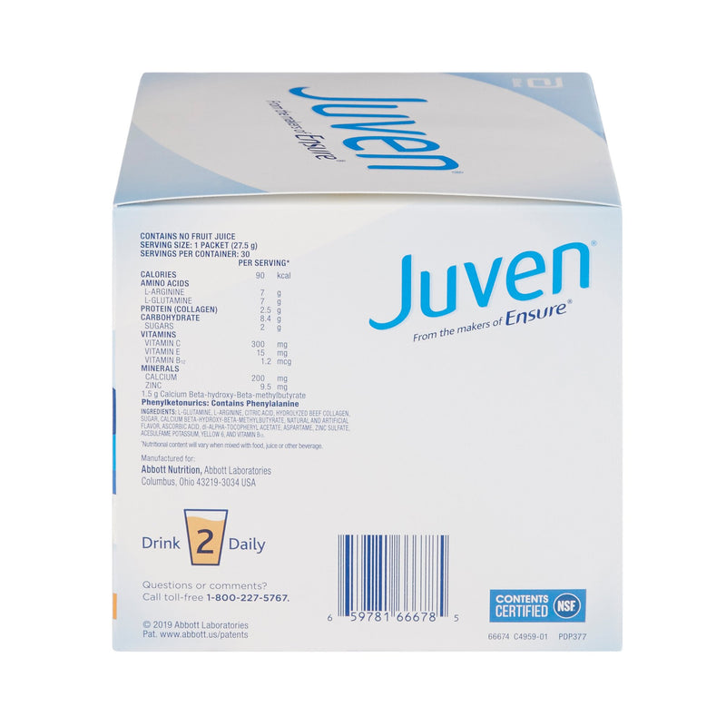 Oral Supplement Juven Orange Flavor Powder Individual Packet 66693-1