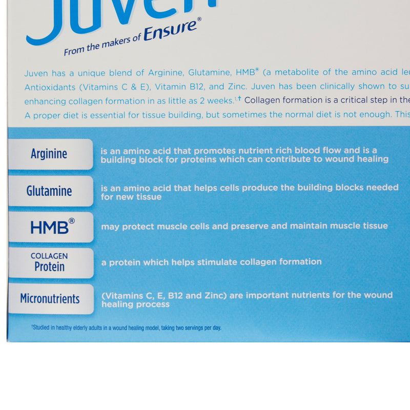 Oral Supplement Juven Unflavored Powder 66695-1