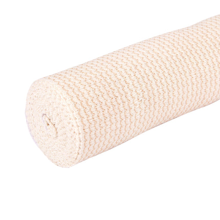 Elastic Bandage McKesson 4 Inch X 4-1/2 Yard Double Hook and Loop Closure Tan NonSterile Standard Compression