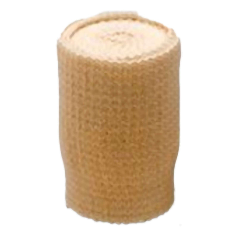 Elastic Bandage McKesson 3 Inch X 4-1/2 Yard Single Hook and Loop Closure Tan NonSterile Standard Compression | SurgiMac Dental Supply