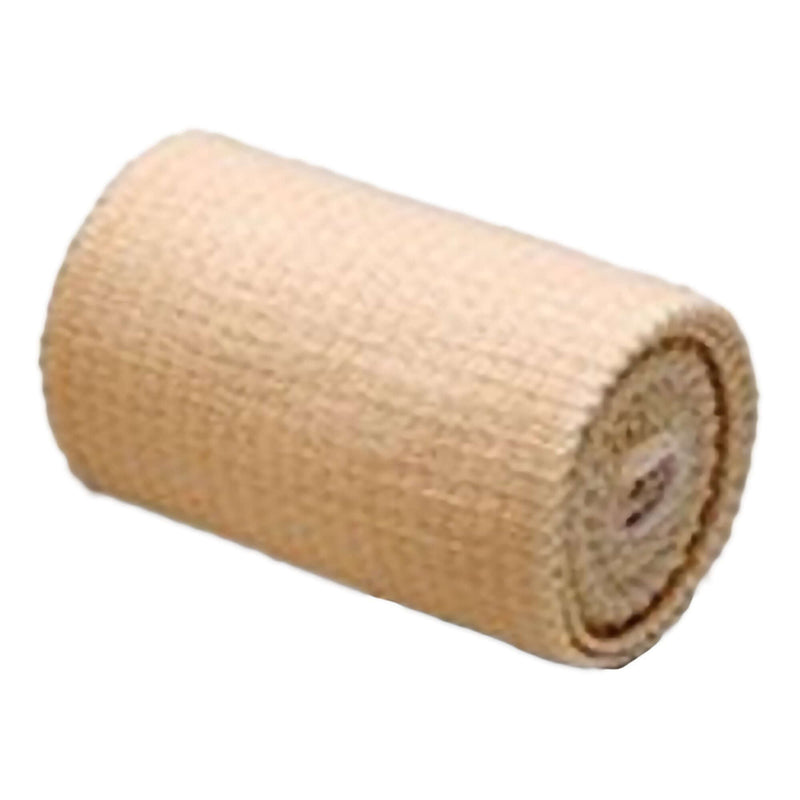 Elastic Bandage McKesson 3 Inch X 4-1/2 Yard Single Hook and Loop Closure Tan NonSterile Standard Compression | SurgiMac Dental Supply