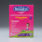 J & J Sales | Children's Allergy Relief Children's Benadryl® 12.5 mg Strength Chewable Tablet 20 per Box | 10300450553208