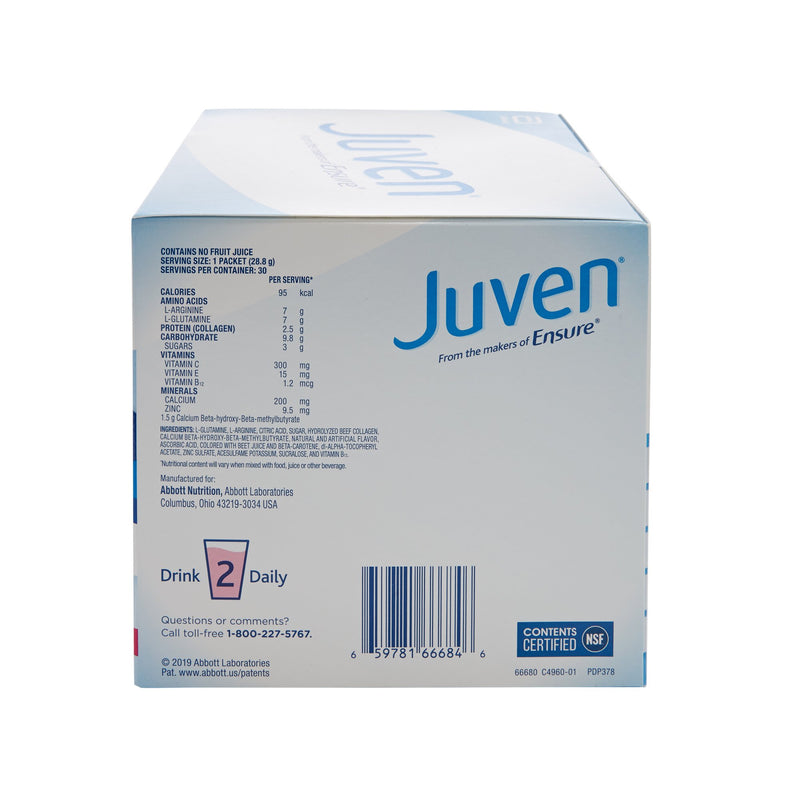 Oral Supplement Juven Fruit Punch Flavor Powder 66680-1